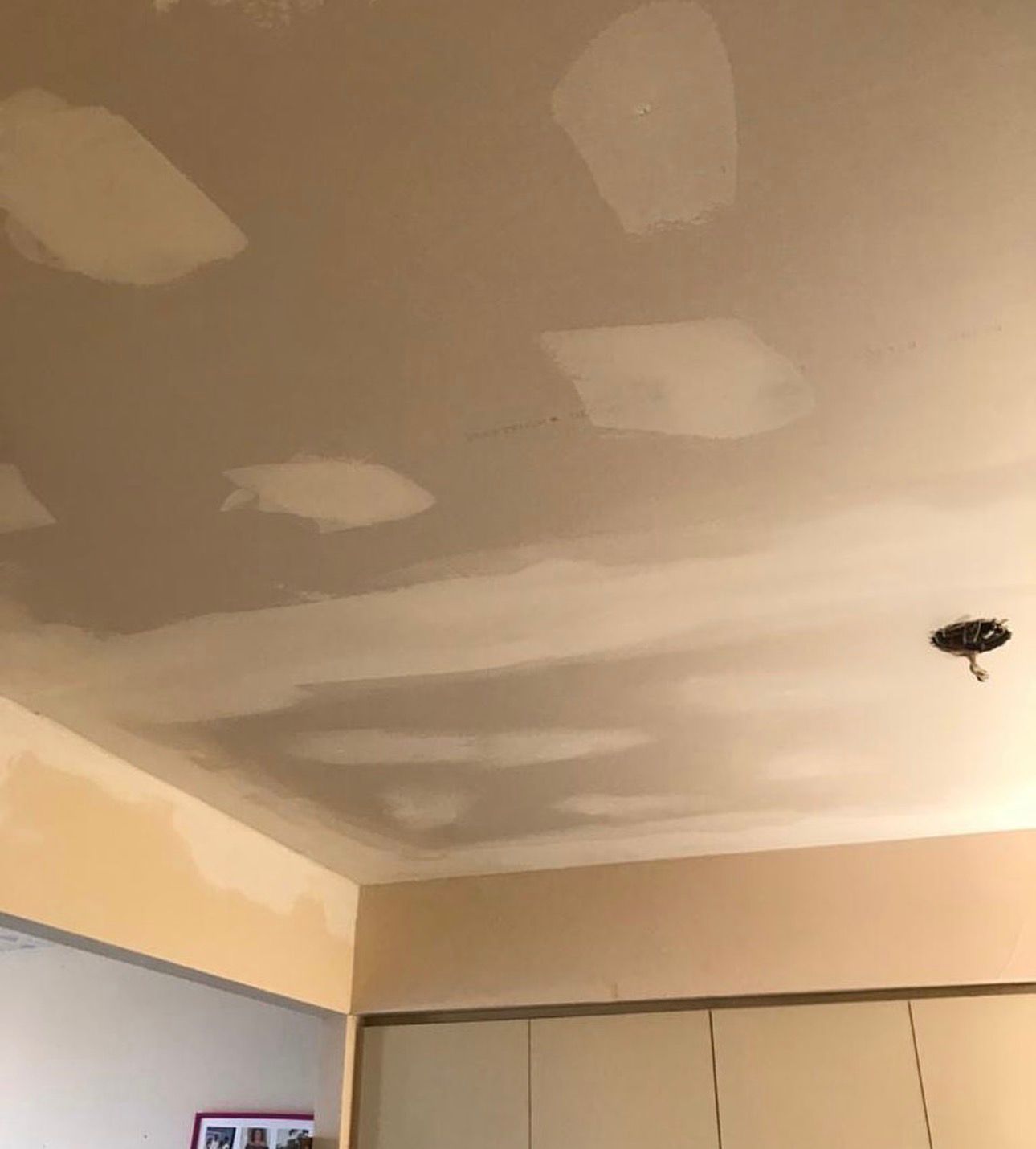 Ceiling patch repair work Mississauga home